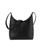 The Stefani Black Leather Hobo Bag - Image 2