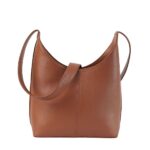 Brown Leather Hobo Bag - Sigrid