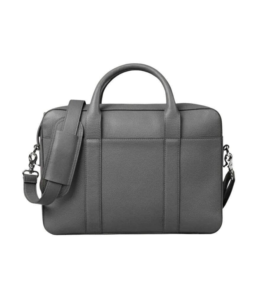 Black Leather Briefcase – Magnus