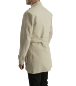 Dolf Off-White Suede Jacket - Image 2