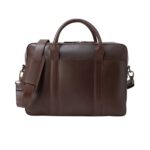 Vintage Brown Leather Briefcase - Kjell