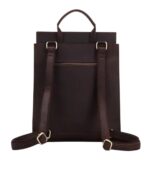 The Gyda Backpack Vintage Leather Travel Backpack - Image 2