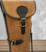 Leather Shotgun Slip Case Distressed Brown  Gift for Hunters - Image 3