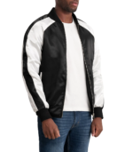 Clarke Black Varsity Jacket - Image 3