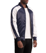 Clarke Blue Varsity Jacket - Image 3