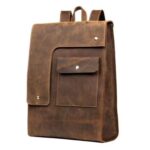 Vintage Leather Travel Rucksack - Olaf