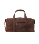 Vintage Brown Leather Duffle Bag - Dale - Image 3