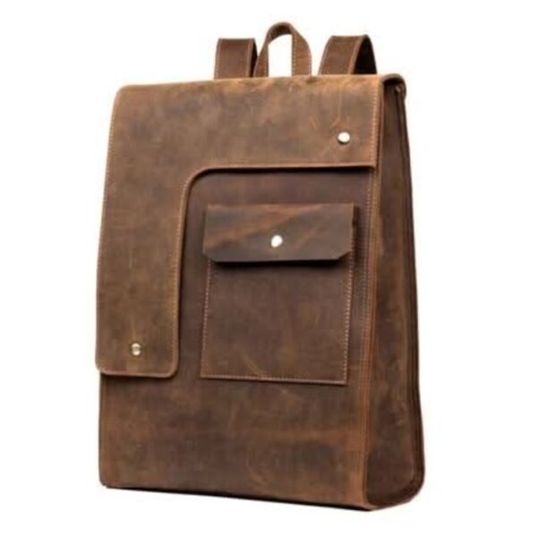 Vintage Leather Travel Rucksack - Olaf