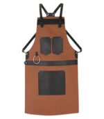 The West Midlands Brown Canvas Crossbody BBQ Apron - Image 3