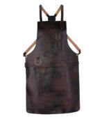 The Riding of Yorkshire Full Grain Dark Brown Apron - Image 3