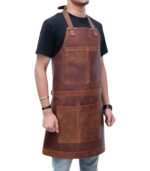 Brown Leather Apron - Image 2