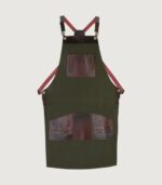 The Bedfordshire Canvas Green Apron - Image 3