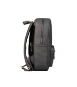 The Philos Grey Leather Backpack - Image 2