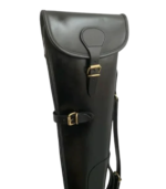 Black Leather Shotgun Slip Case, Hunters Gift - Image 5