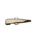 Brass Zippers Waxed Canvas Shotgun Case - Image 3