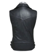 Men's Sleeveless Genuine Leather Vest – Ole - Image 2