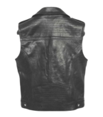 Rocker Vest Leather Biker Vest - Image 3