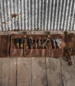 Heavy Duty Leather Chef Knife Roll - Image 2