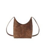 The Stefani Vintage Tan Brown Leather Hobo Bag - Image 3