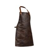 2 Pockets Leather Apron - Image 3