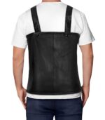 Tupac Suspender Leather Vest - Image 2