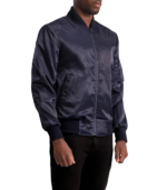 Quinton MA-1 Blue Bomber Jacket - Image 3