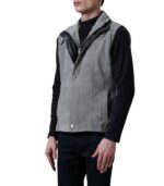 Men's Grey Suede Vest – Erlend - Image 3