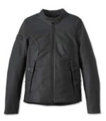 Women's Paradigm Triple-Vent System 2.0 Black Beauty Leather Riding Jacket – Freydis - Image 3