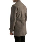 Everett Grey Suede Field Coat - Image 7