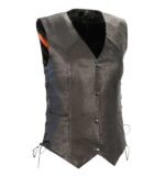 Lightweight Side Lace Four Snap Vest - Image 3
