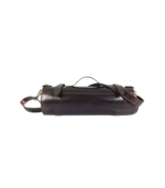 Leather Knife Roll Dark Brown - Image 3