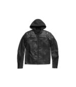 Men's Tall 3-in-1 Leather Jacket – Vebjorn - Image 3