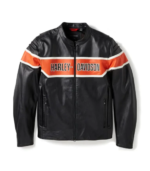 Men's Leather Riding Jacket – Arnulf - Image 3