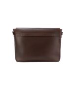 The Carismatico Vintage Brown Leather Messenger Bag - Image 3
