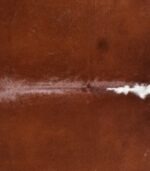 Brazilian Brown and White Cowhide Rug Size 7'11 L x 7'2 W 8930 - Image 3