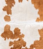 Brazilian Brown and White Cowhide Rug Size 8'3 L x 7'6 W 6017 - Image 3