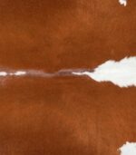 Brazilian Hereford Cowhide Rug Size 7'7 L x 6'5 W 8398 - Image 3