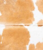 Palomino and White Cowhide Rug Size 7'0 L x 5'10 W 9341 - Image 3