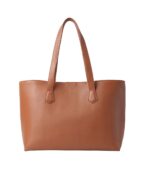 The Bianca Brown Leather Tote Bag - Image 3