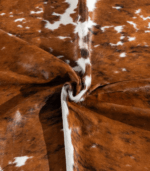 Tricolor Cowhide Rug Size 7'2 L x 6'9 W 8185 - Image 3