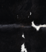 Black and White Cowhide Rug Size 8'1 L x 6'11 W 9311 - Image 3