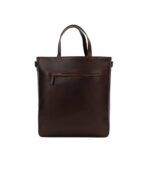 Vintage Brown Leather Tote Bag - Saga - Image 3