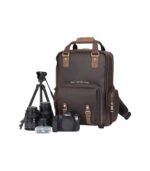 The Gaetano Large Leather Back Pack - Image 3