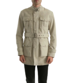 Dolf Off-White Suede Jacket - Image 3