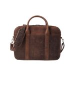 The Captain Vintage Distressed Brown Leather Briefcase - Image 3