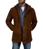 Sheriff Brown Suede Jacket - Image 3