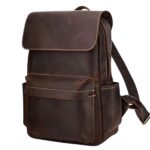 Genuine Vintage Leather Backpack - Helka