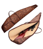 Leather Rifle Case with Ammo Holder & Shoulder Strap - Image 3