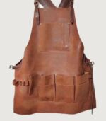 8 Pocket Leather Apron for Mechanics & Tools - Image 3