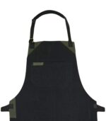 The Warwickshire Black Canvas Fabric Hairstylist Apron - Image 4